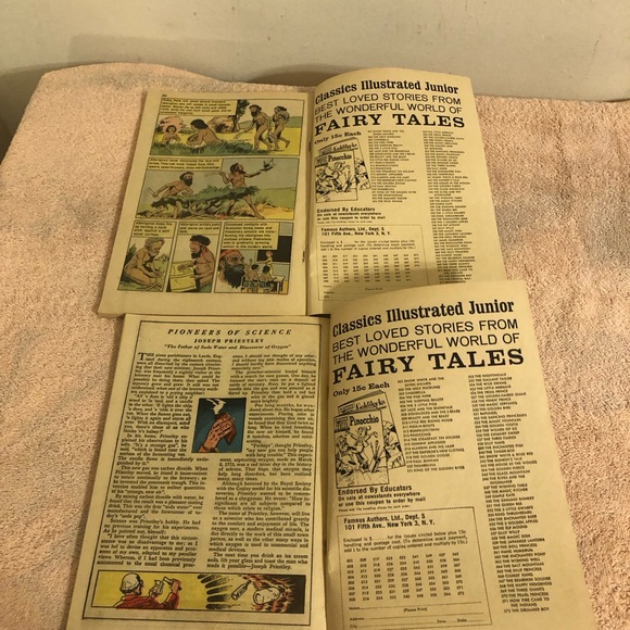 Vintage Classics Illustrated Special Issue Adventures in Science & Prehistoric - Picture 7 of 11